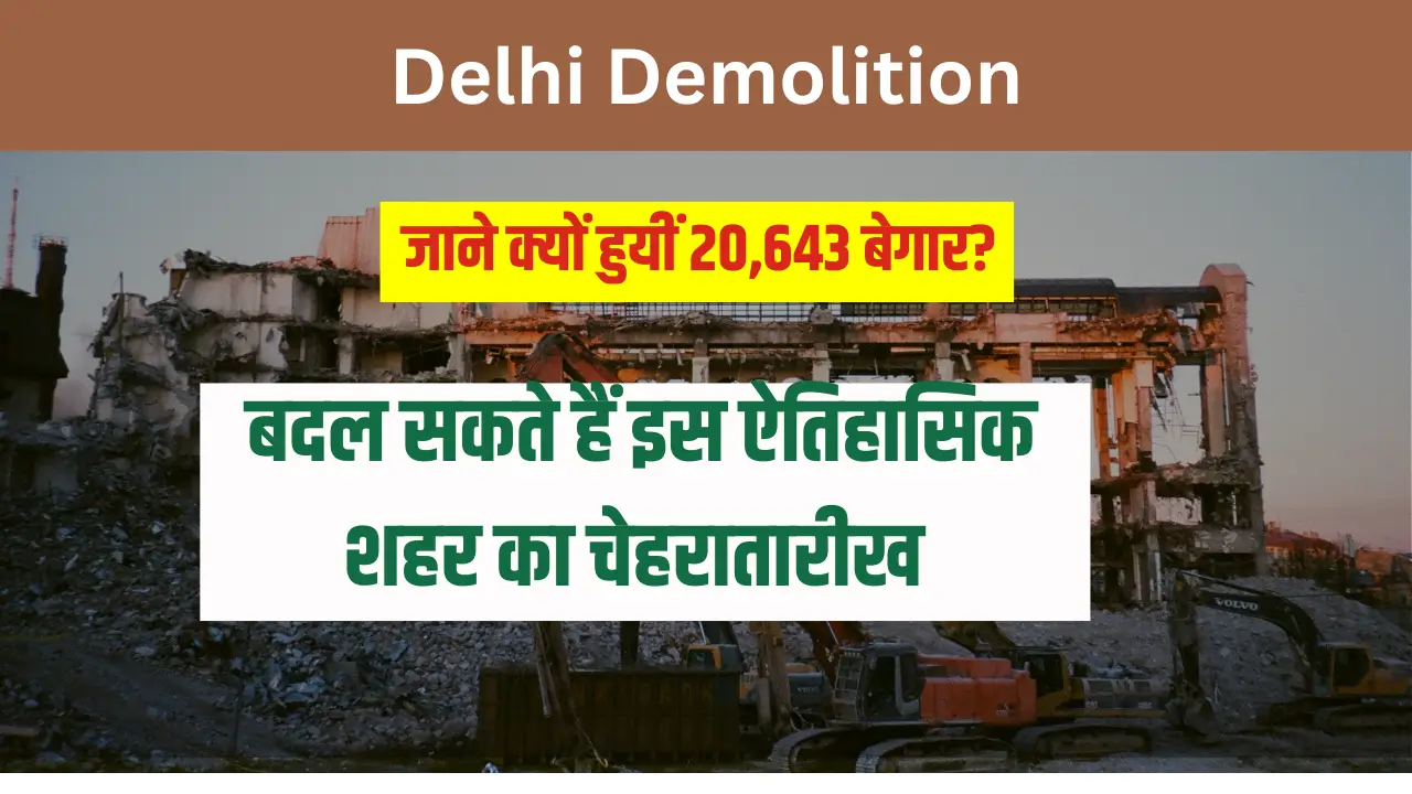 delhi demolition