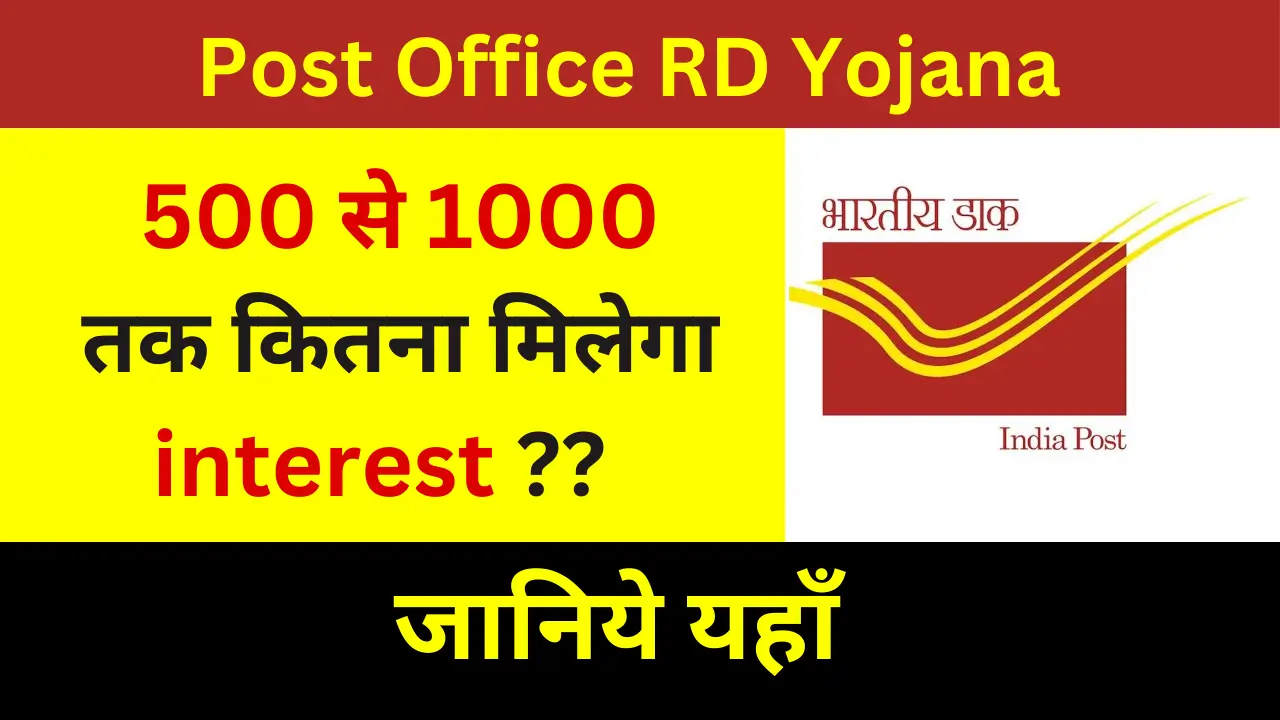 post office rd yojana